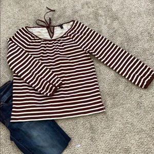 Striped Jcrew Top